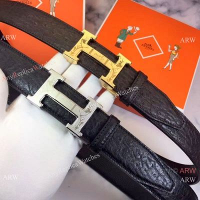 Exact Replica Hermes Leather Belt - Hermes Men Belts
